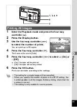 Preview for 93 page of Pentax 18283 - Optio S4 Digital Camera Operating Manual