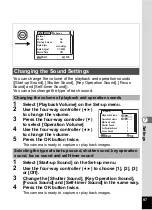 Preview for 99 page of Pentax 18283 - Optio S4 Digital Camera Operating Manual