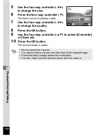 Preview for 134 page of Pentax 18493 - Optio S6 Digital Camera Operating Manual