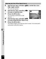 Preview for 138 page of Pentax 18493 - Optio S6 Digital Camera Operating Manual