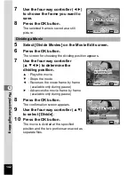 Preview for 144 page of Pentax 18493 - Optio S6 Digital Camera Operating Manual