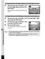 Preview for 148 page of Pentax 18493 - Optio S6 Digital Camera Operating Manual