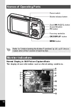 Preview for 20 page of Pentax 19033 - Optio W10 Digital Camera Operating Manual