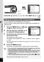 Preview for 84 page of Pentax 19033 - Optio W10 Digital Camera Operating Manual