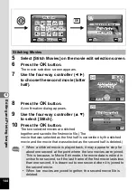 Preview for 146 page of Pentax 19033 - Optio W10 Digital Camera Operating Manual