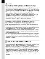 Preview for 4 page of Pentax 19156 Operating Manual