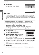 Preview for 24 page of Pentax 19181 - Optio T20 7MP Digital Camera Operating Manual