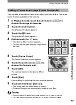 Preview for 103 page of Pentax 19181 - Optio T20 7MP Digital Camera Operating Manual