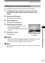 Preview for 109 page of Pentax 19181 - Optio T20 7MP Digital Camera Operating Manual