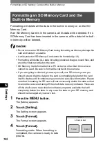 Preview for 124 page of Pentax 19181 - Optio T20 7MP Digital Camera Operating Manual