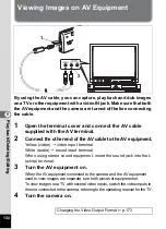 Preview for 134 page of Pentax 19211 - Optio A30 10MP Digital Camera Operating Manual