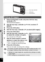 Preview for 138 page of Pentax 19211 - Optio A30 10MP Digital Camera Operating Manual