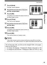 Preview for 25 page of Pentax 19231 - Optio T30 7.1MP Digital Camera Operating Manual