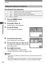 Preview for 76 page of Pentax 19231 - Optio T30 7.1MP Digital Camera Operating Manual