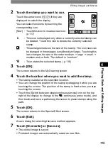 Preview for 117 page of Pentax 19231 - Optio T30 7.1MP Digital Camera Operating Manual