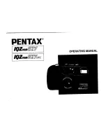 Preview for 1 page of Pentax EZY User Manual