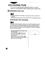 Preview for 36 page of Pentax L QD - ZX-L Date AF SLR Operating Manual