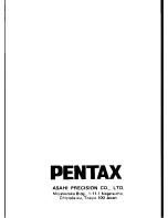 Preview for 43 page of Pentax PLP-2 Instruction Manual