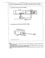 Preview for 7 page of Pentax PV-R1000A Instruction Manual