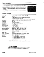 Preview for 16 page of Pentax PV-R1000A Instruction Manual