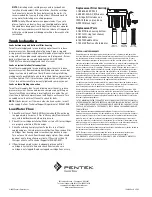 Preview for 4 page of Pentek AS-301E Installation And Operating Instructions