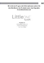 Preview for 29 page of Pepita LittleONE 8613 P User Manual