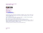 Preview for 2 page of Percon SnapShot User Manual