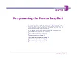 Preview for 17 page of Percon SnapShot User Manual