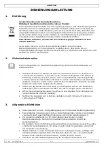 Preview for 15 page of Perel VTBAL300 User Manual