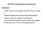 Preview for 2 page of Perfect-Office A8-W5 Installation Manual