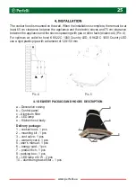 Preview for 25 page of Perfelli K 6622 C 1000 Country LED User Manual