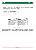 Preview for 28 page of Perfelli K 6622 C 1000 Country LED User Manual