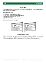 Preview for 28 page of Perfelli TL 5316 700 LED User Manual