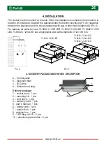 Preview for 25 page of Perfelli TL 5602 C 1000 LED User Manual