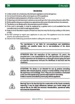 Preview for 30 page of Perfelli TL 5602 C 1000 LED User Manual