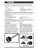 Preview for 8 page of Performance Tool W50031 Owner'S Manual