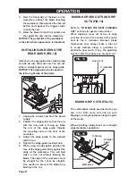 Preview for 16 page of Performax 241-0987 Operator'S Manual