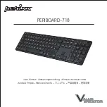 perixx PERIBOARD-718 User Manual preview