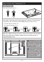 Preview for 7 page of Perlegear PGTVS15 Instruction Manual