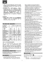 Preview for 4 page of Perles SRE 4-613 Operating Instructions Manual