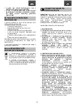 Preview for 49 page of Perles SRE 4-613 Operating Instructions Manual