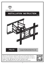 Preview for 1 page of Perlesmith PSLF2 Installation Instruction