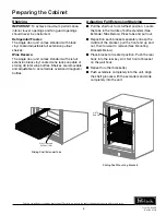 Preview for 5 page of Perlick HC24FS Installation And Operation Instructions Manual