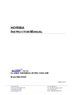 Perma Pure HORIBA Baldwin M225HHD Instruction Manual preview