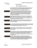 Preview for 8 page of PermaGreen Supreme MAGNUM SmartSteer C3C 2009 Operator'S Manual