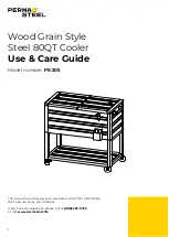 PERMASTEEL PS-205 Use & Care Manual preview