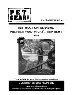 Pet Gear supertraX PG9371GRSX Instruction Manual preview