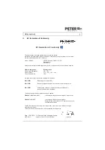 Preview for 6 page of Peter electronic VB 230-25 Assembly And Commissioning Instructions