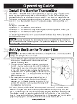Preview for 7 page of Petsafe Pawz Away ZND-1200 Operating And Training Manual