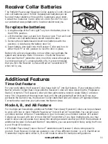 Preview for 11 page of Petsafe Pawz Away ZND-1200 Operating And Training Manual